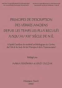 Principes de description des verres - okładka książki