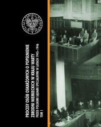 Procesy osób oskarżonych o popełnienie - okładka książki
